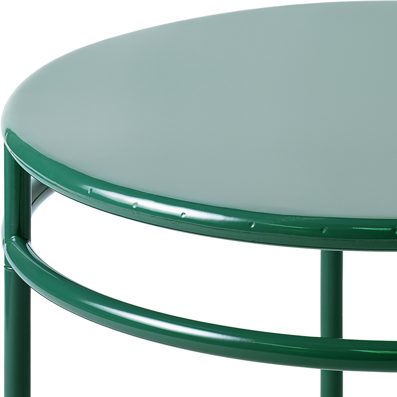 Table T37 Ø120  Vert mousse TOLIX