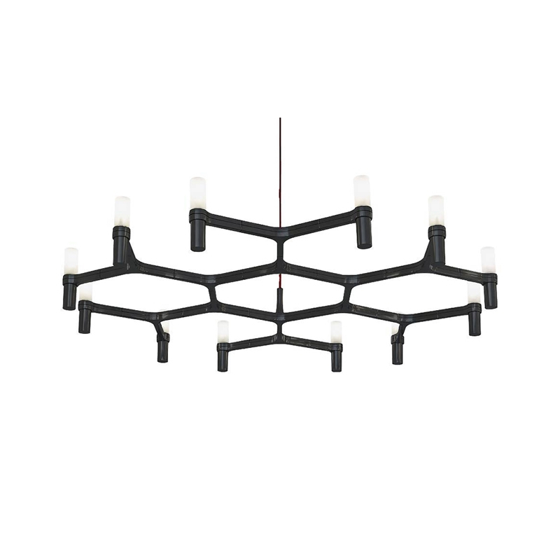Suspension CROWN PLANA MINOR Noir NEMO LIGHTING
