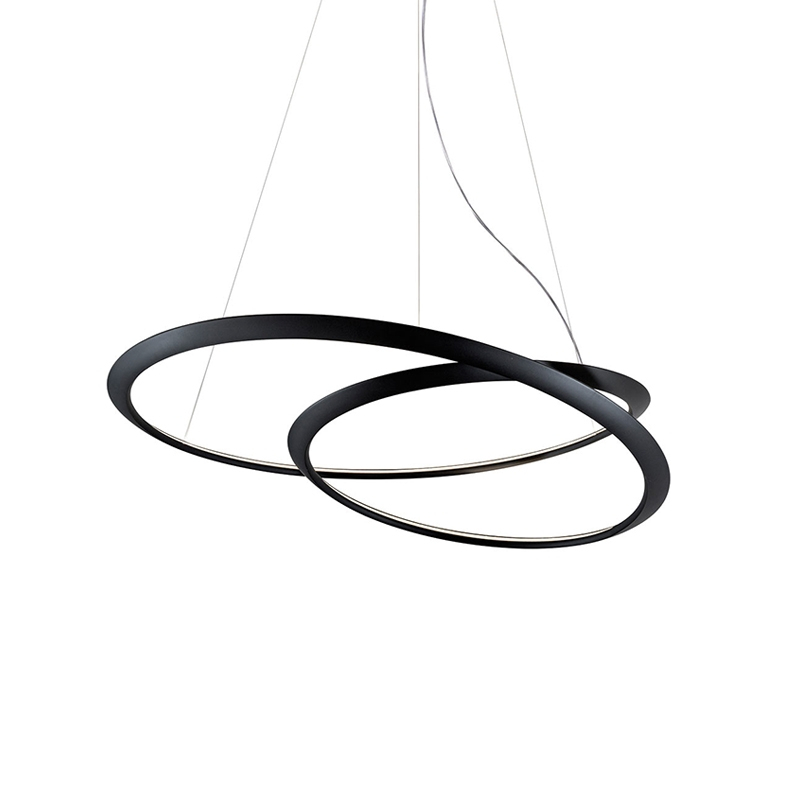 Suspension KEPLER Uplight Noir NEMO LIGHTING