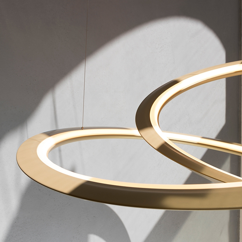 Suspension KEPLER Uplight Doré NEMO LIGHTING