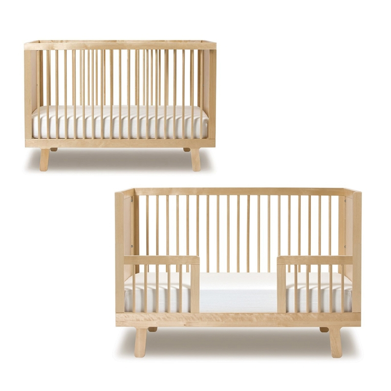 Lit enfant Kit de conversion lit bébé vers lit junior SPARROW Bouleau OEUF NYC