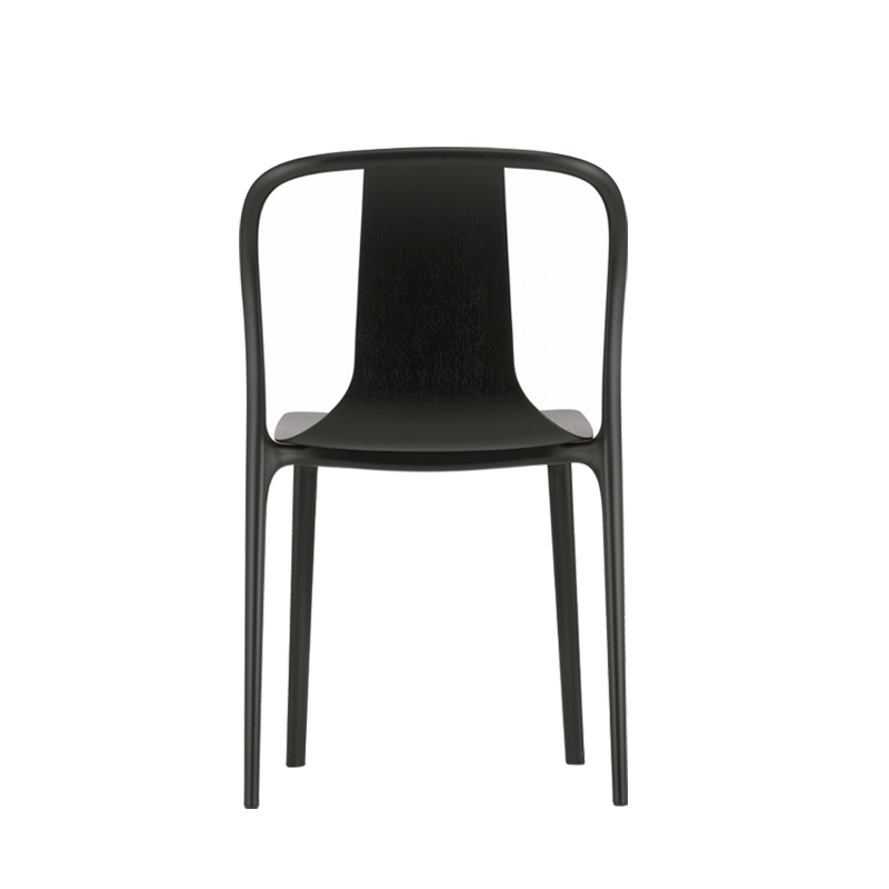 Chaise BELLEVILLE CHAIR bois Noir VITRA