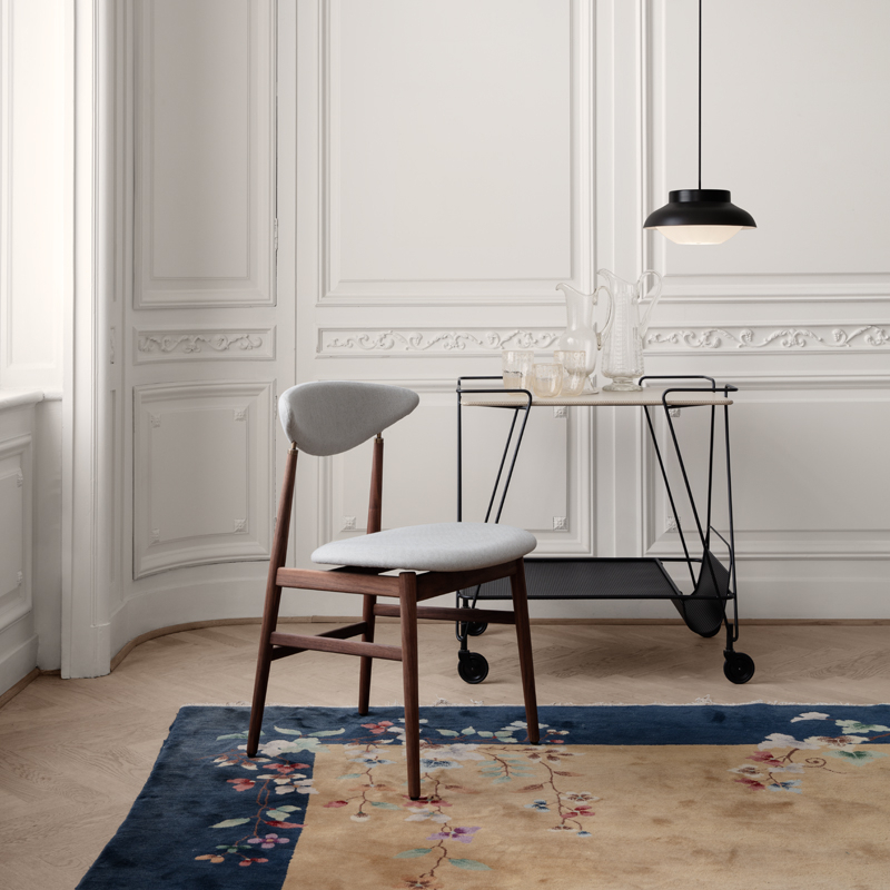 Desserte MATEGOT TROLLEY Noir GUBI