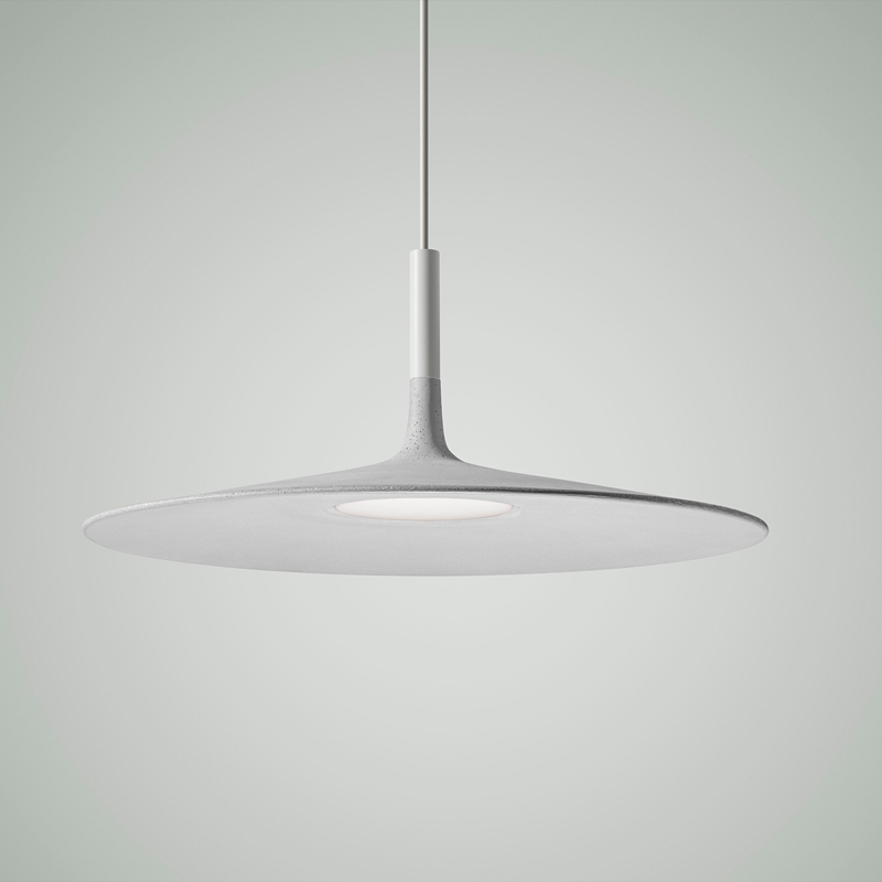 Suspension APLOMB LARGE Blanc FOSCARINI