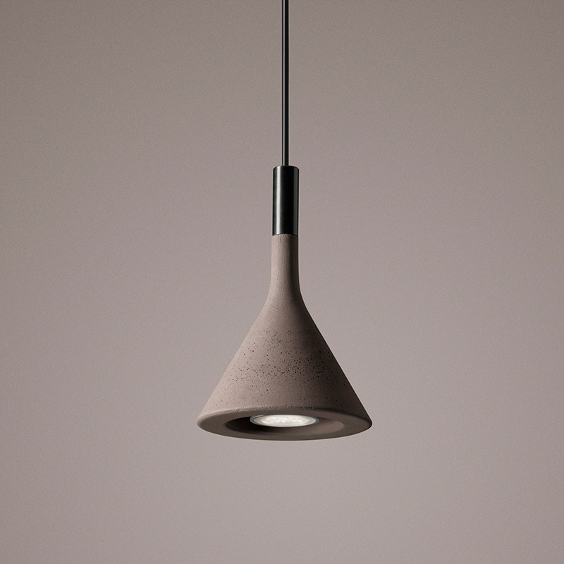Suspension APLOMB MINI Marron FOSCARINI