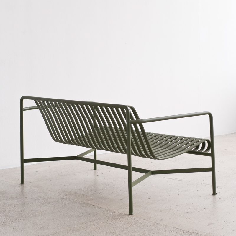 Banc extérieur PALISSADE L128 Anthracite HAY