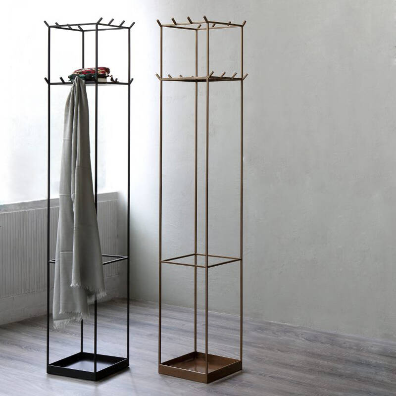 Porte-manteau Porte-manteau SLIM IRONY Noir cuivré sablé ZEUS