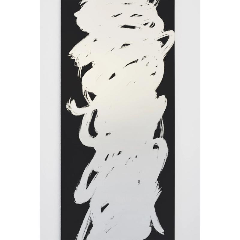 Miroir Miroir SCRIBBLE 60x60 Noir GLAS ITALIA