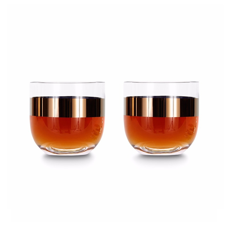 Carafe & verre Set de 2 verres à whisky TANK Cuivre TOM DIXON
