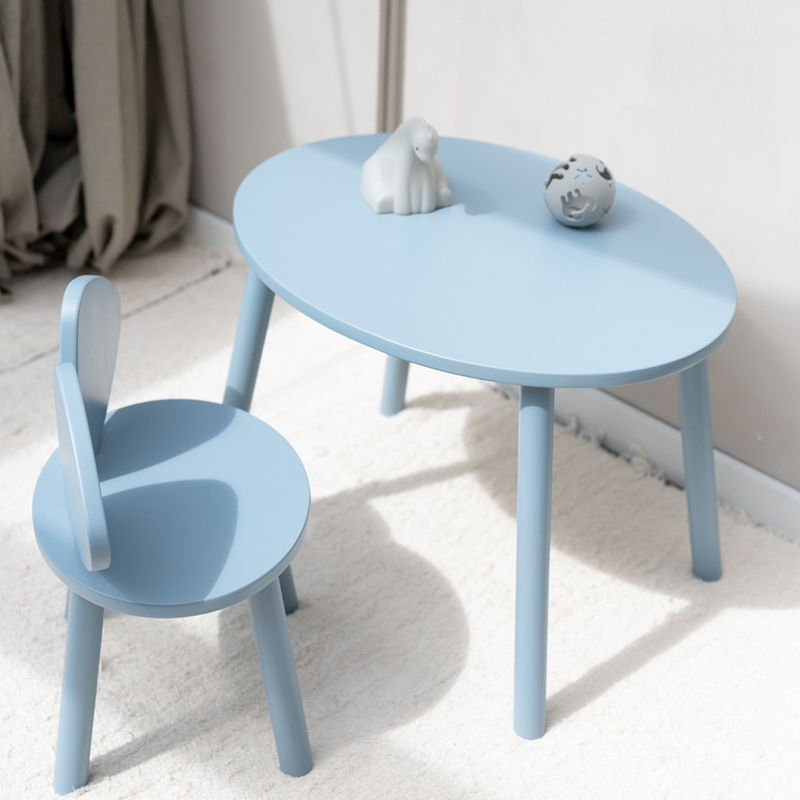 Table enfant Chaise et table MOUSE SET 2 à 5 ans Bleu NOFRED