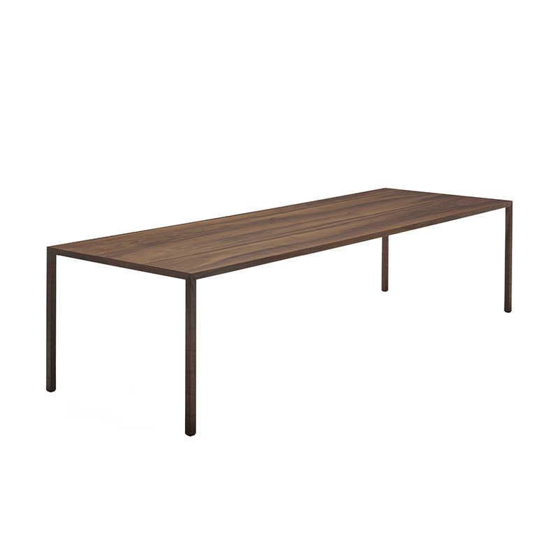 Table TENSE MATERIAL Noyer MDF