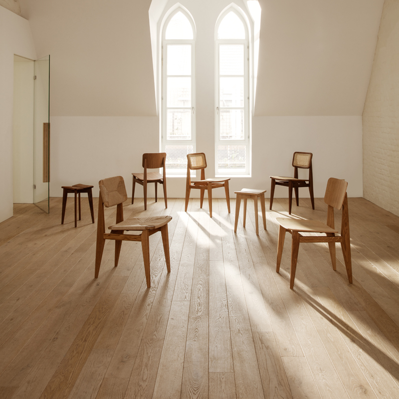 Chaise C-CHAIR Corde Noyer GUBI