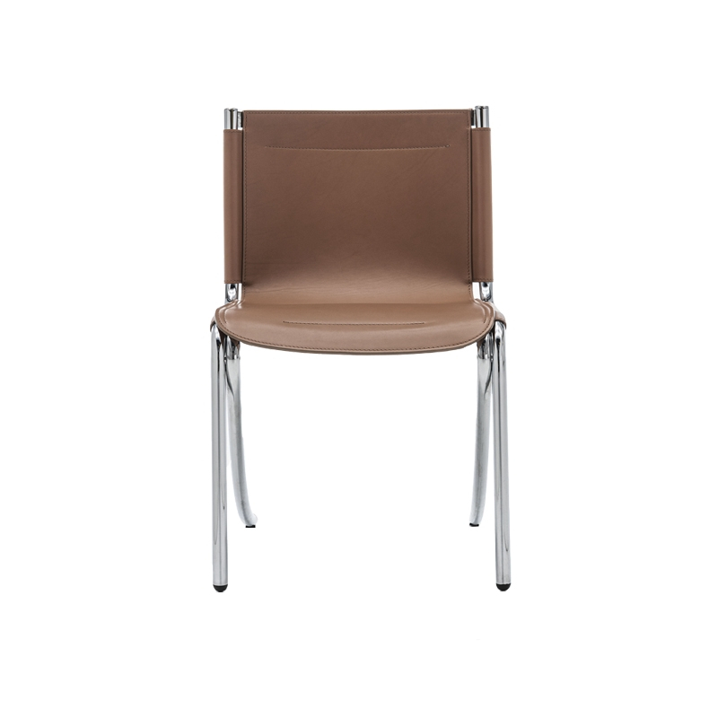 Chaise JOT Cuir naturel 26 ACERBIS