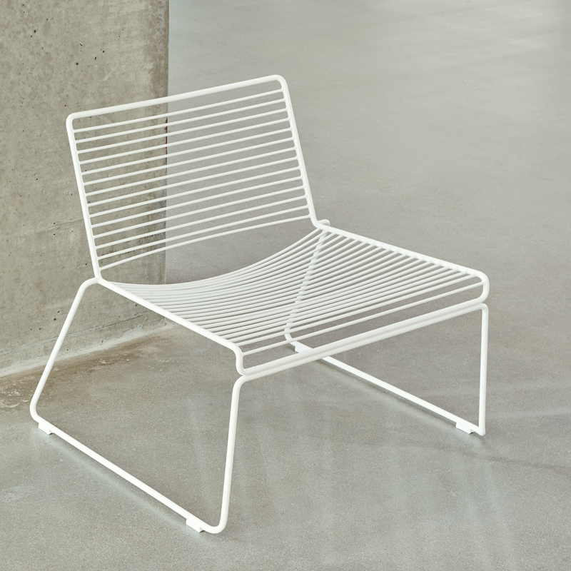 Fauteuil HEE LOUNGE Blanc HAY