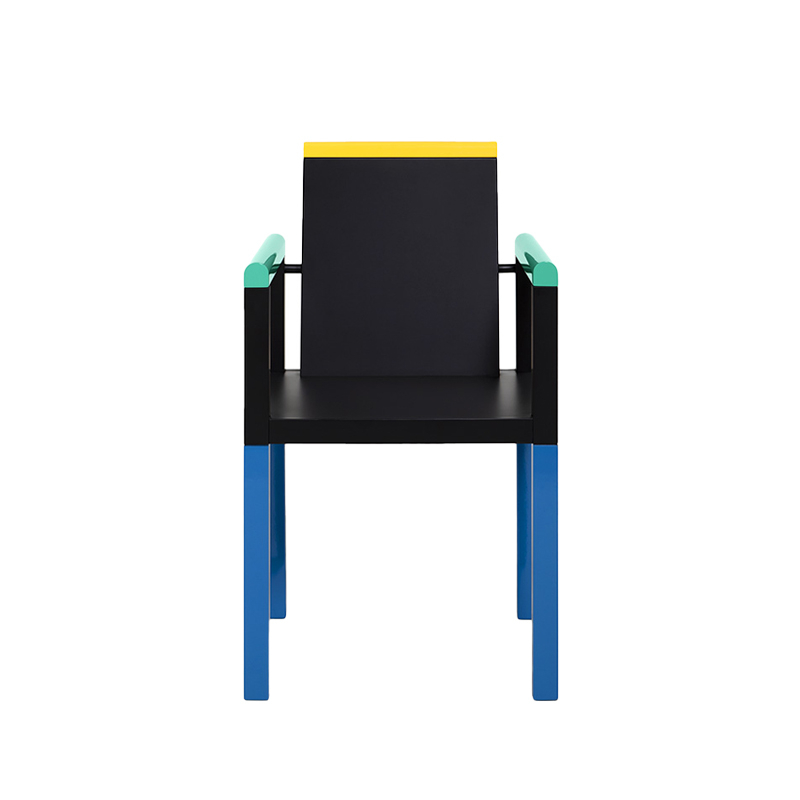 Chaise PALACE Noir MEMPHIS MILANO