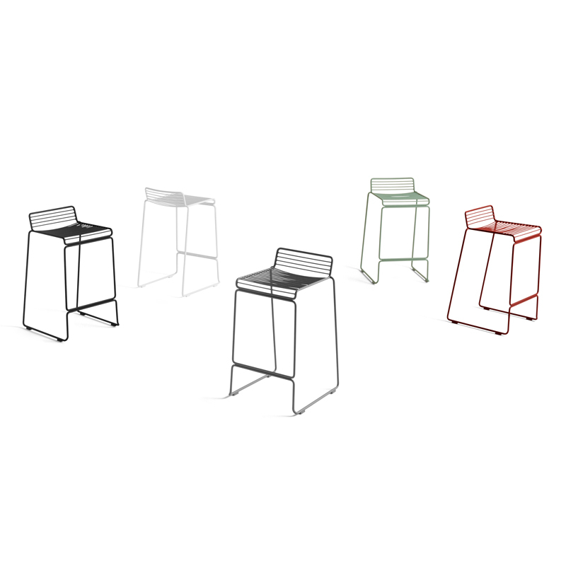 Tabouret haut HEE BARSTOOL H 65 Rouille HAY