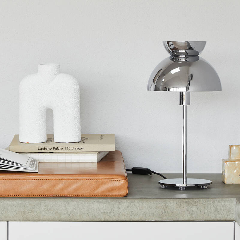 Lampe à poser BUTTERFLY Chrome FRANDSEN