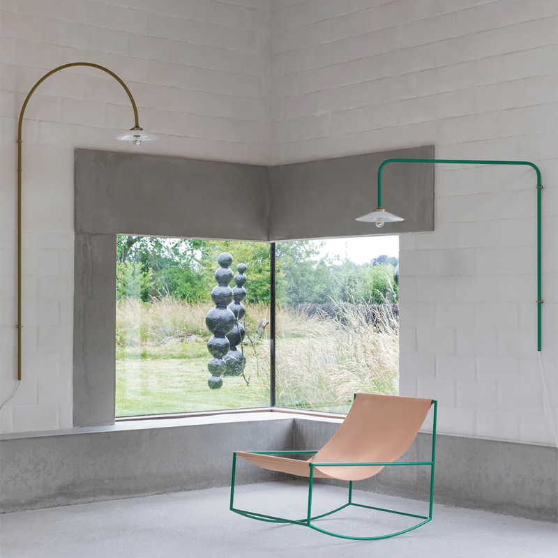 Applique HANGING LAMP N°5 Rouge foncé VALERIE OBJECTS