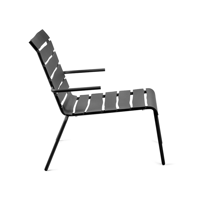 Fauteuil extérieur Fauteuil ALIGNED Noir VALERIE OBJECTS