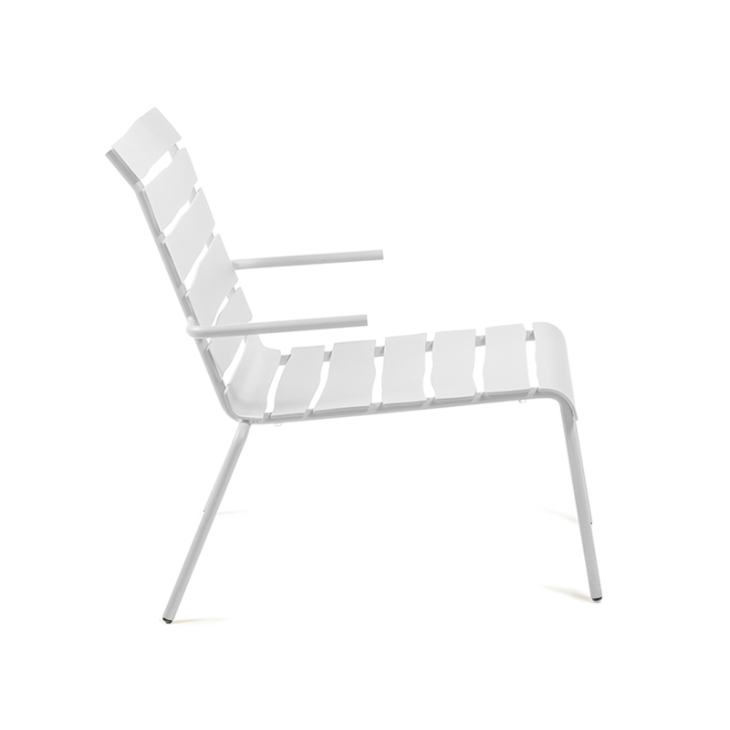 Fauteuil extérieur Fauteuil ALIGNED Blanc VALERIE OBJECTS