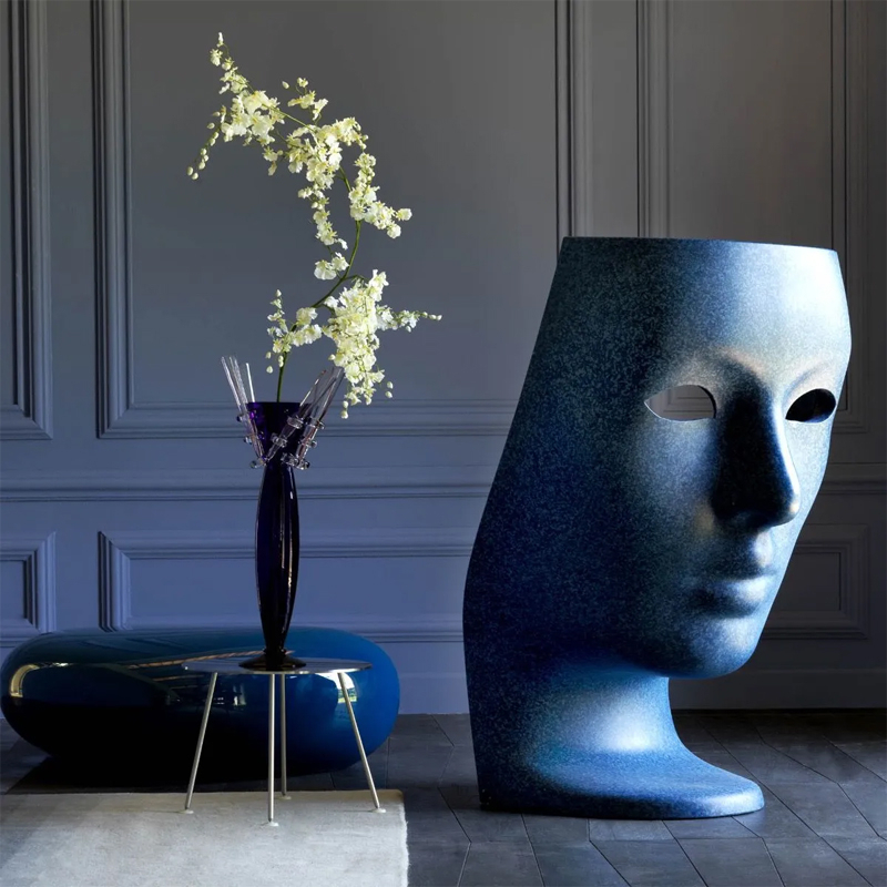 Fauteuil NEMO pivotant Denim DRIADE