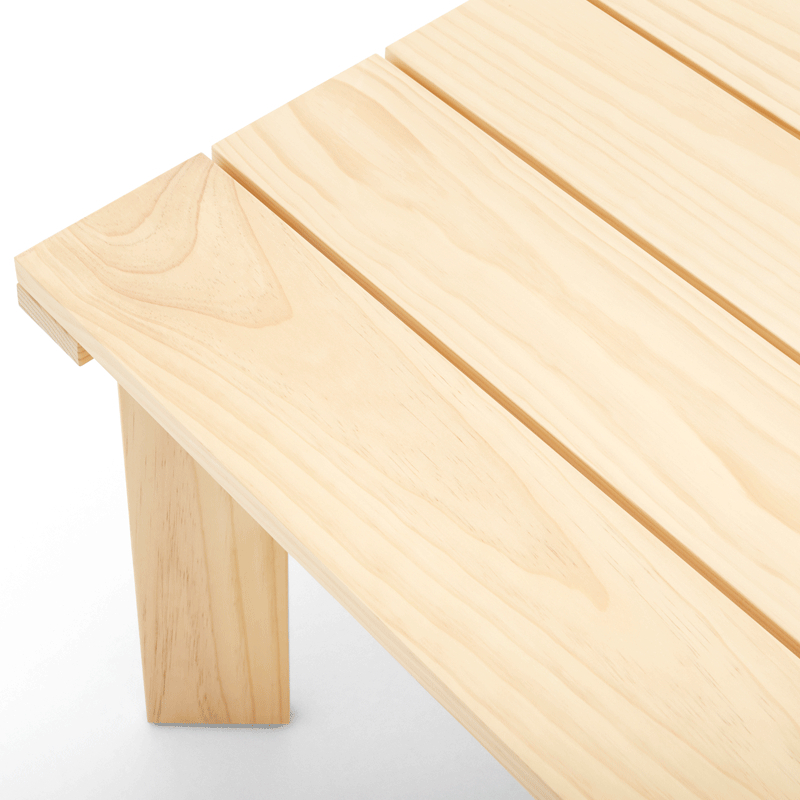 Table basse CRATE 75x75 Pin HAY