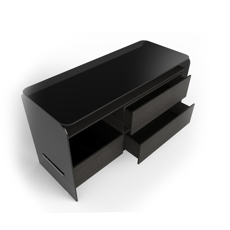 Meuble de rangement HOLLY COMÒ Gris smoke GALLOTTI & RADICE