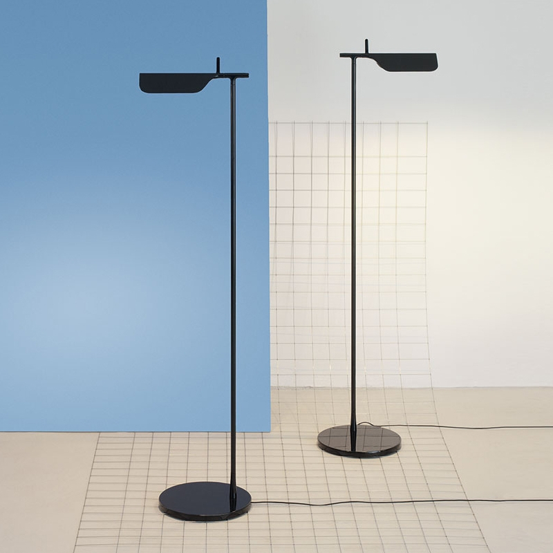 Lampadaire TAB F Noir FLOS