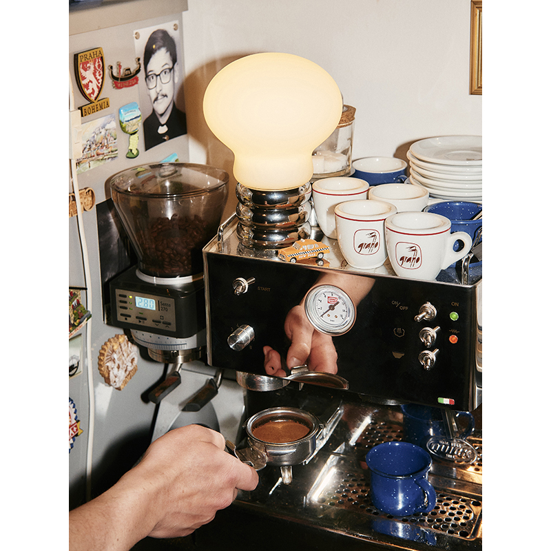 Lampe à poser B.BULB Chrome INGO MAURER