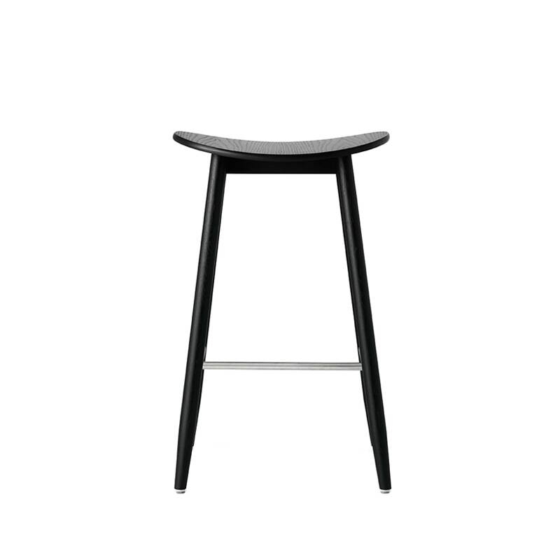 Tabouret haut ICHA BAR STOOL Noir MASSPRODUCTIONS