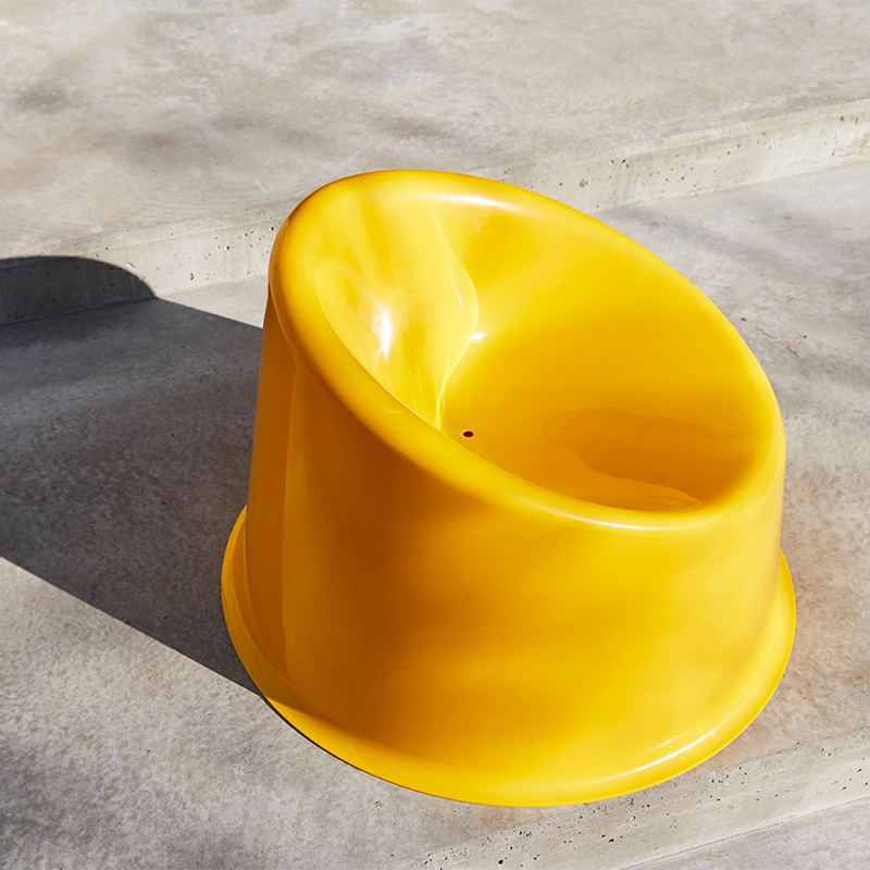 Fauteuil PANTO POP Jaune VERPAN