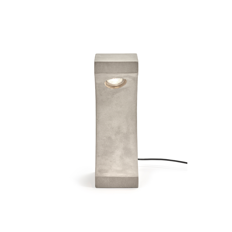 Lampe à poser TANGENT Béton gris clair SERAX