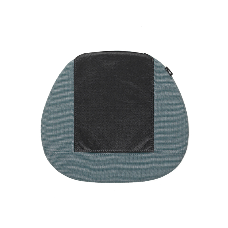 Coussin Coussin d'assise SOFT SEAT OUTDOOR Type B Simmons 53 blanc/bleu acier VITRA