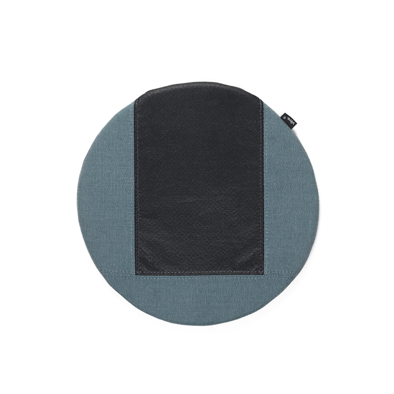 Coussin Coussin d'assise SOFT SEAT OUTDOOR Type C Simmons 53 blanc/bleu acier VITRA