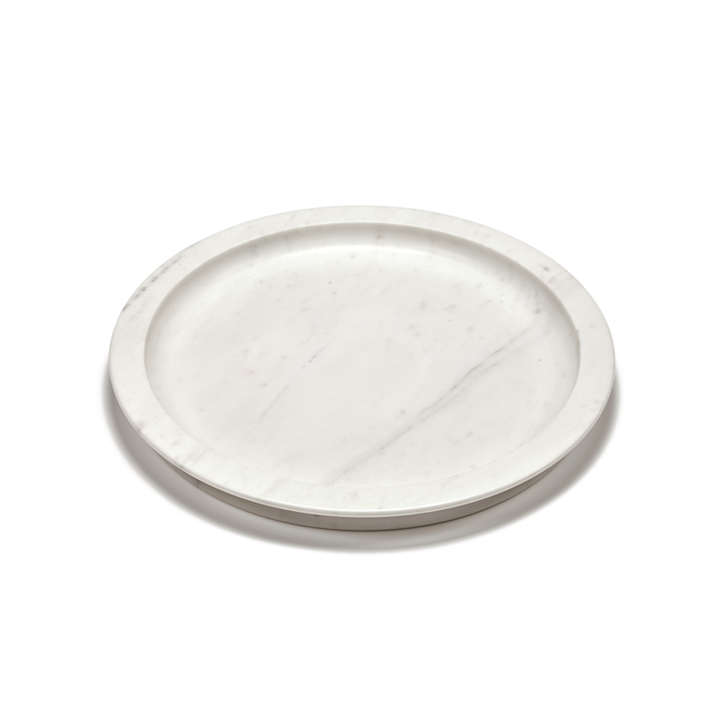 Assiette Plateau DUNE L Blanc SERAX