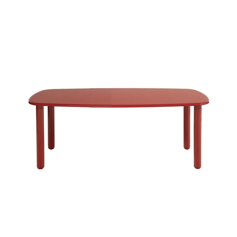 Table TOTTORI Rouge rubis brillant DRIADE