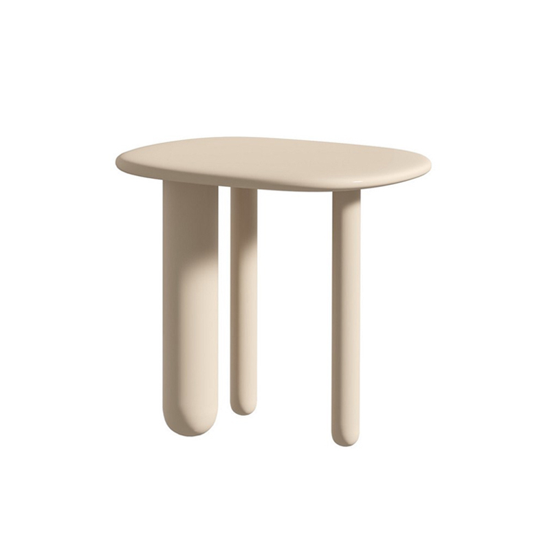 Table d'appoint guéridon TOTTORI L 54 Crème DRIADE