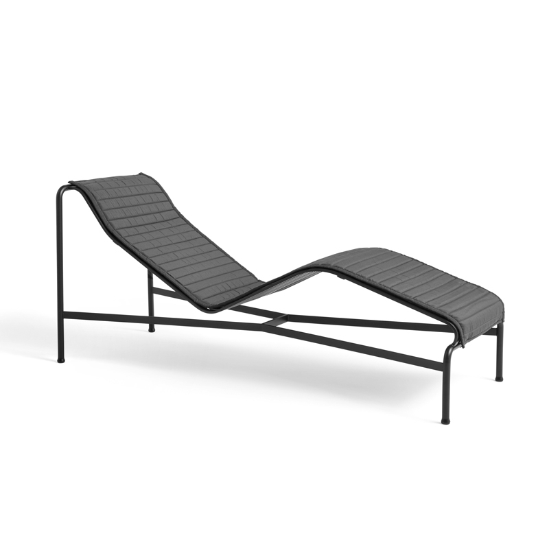 Accessoire extérieur Coussin matelassé pour chaise longue PALISSADE Anthracite HAY