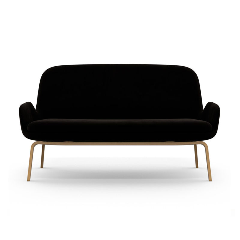 Canapé ERA SOFA pieds bois City Velvet 95 Normann Copenhagen
