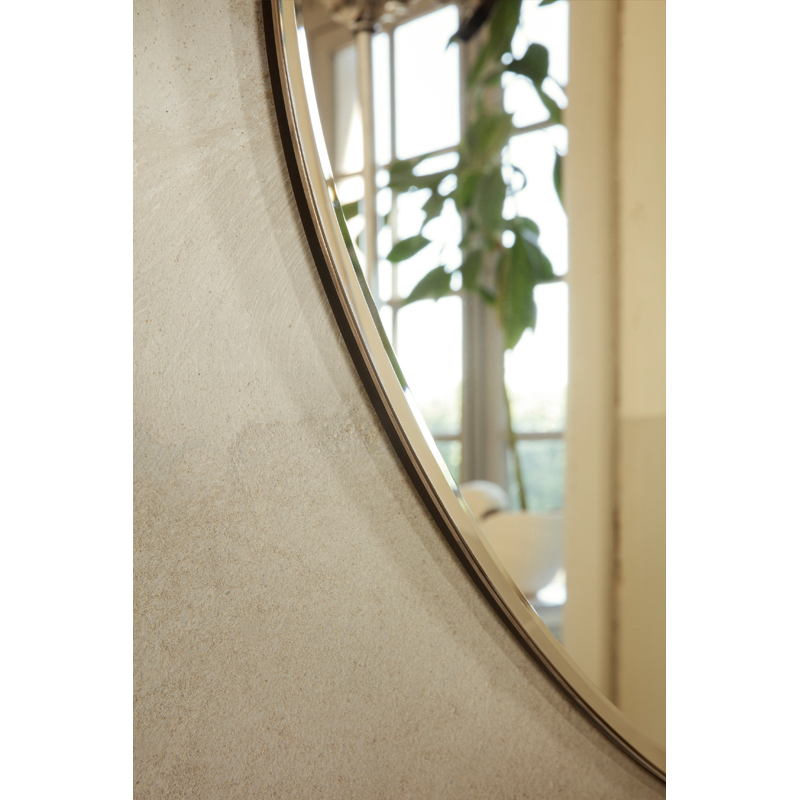 Miroir Miroir POND L Chrome foncé FERM LIVING