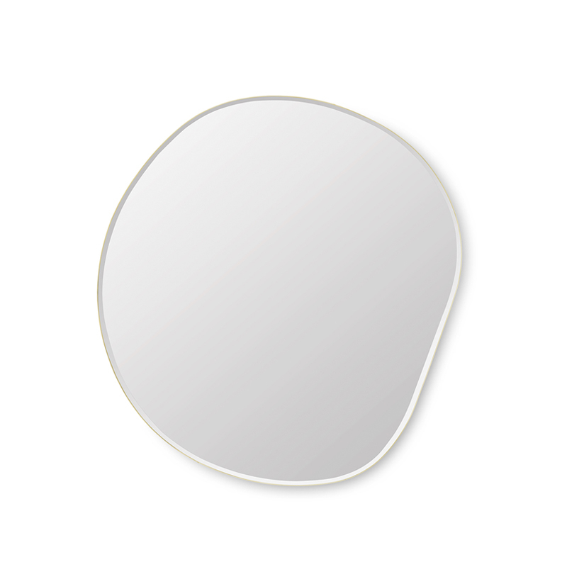 Miroir Miroir POND XL Laiton FERM LIVING