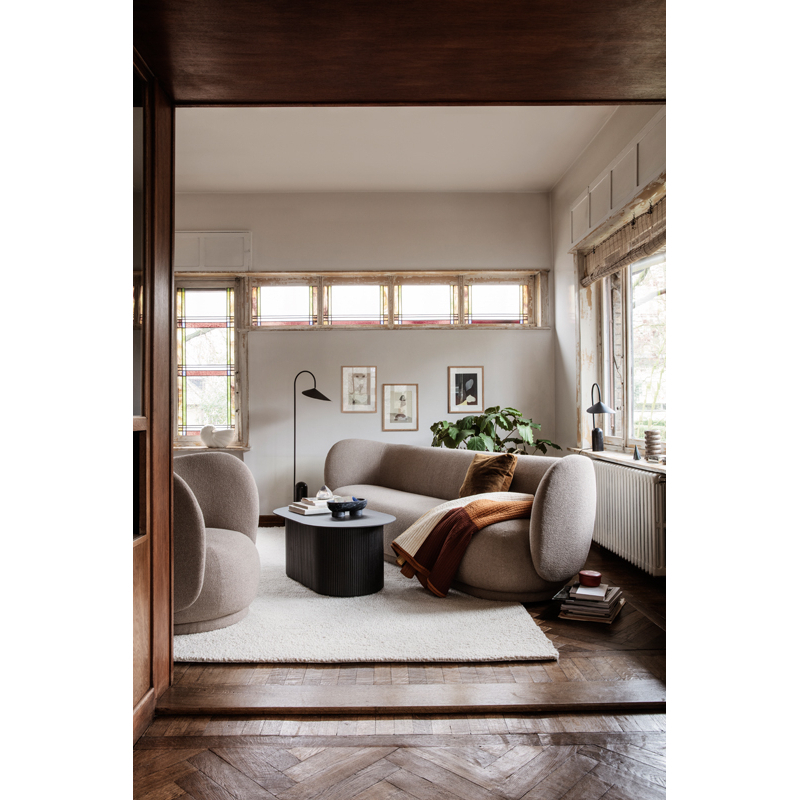 Canapé RICO 3 places Brossé Sable FERM LIVING