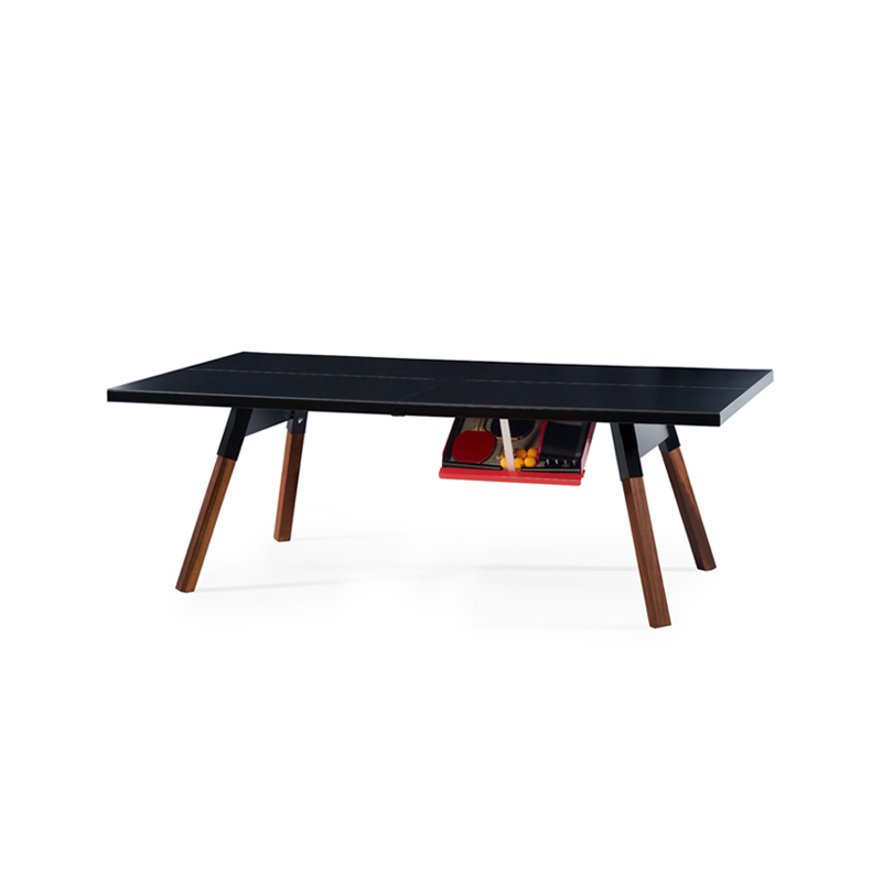 Table entreprise Table de ping-pong YOU AND ME Noir RS BARCELONA