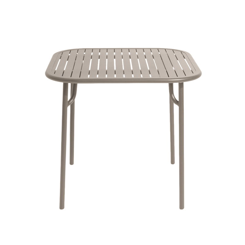 Table extérieur WEEK-END 85x85 Dune PETITE FRITURE