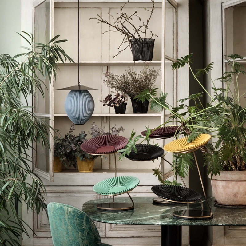 Centre de table & corbeille Coupe MATEGOT Noir GUBI