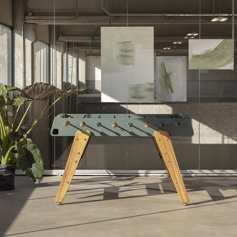 Détente Baby-foot RS3 WOOD Vert RS BARCELONA