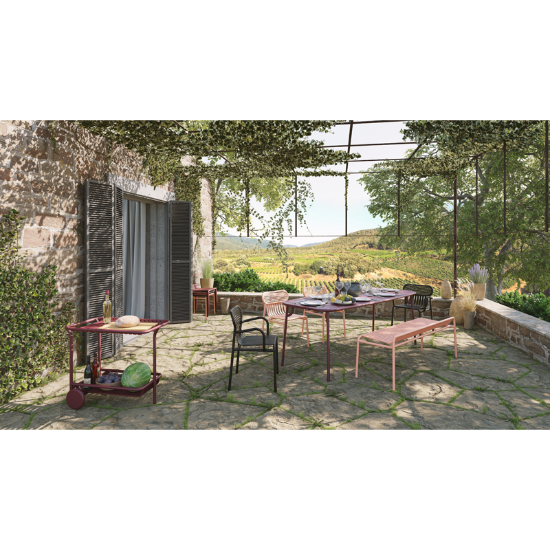 Table extérieur WEEK-END rectangulaire Vert jade PETITE FRITURE