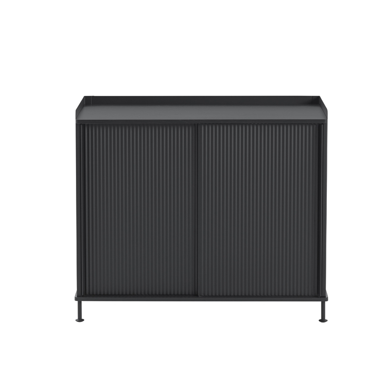 Meuble de rangement ENFOLD Buffet L 100 Noir MUUTO