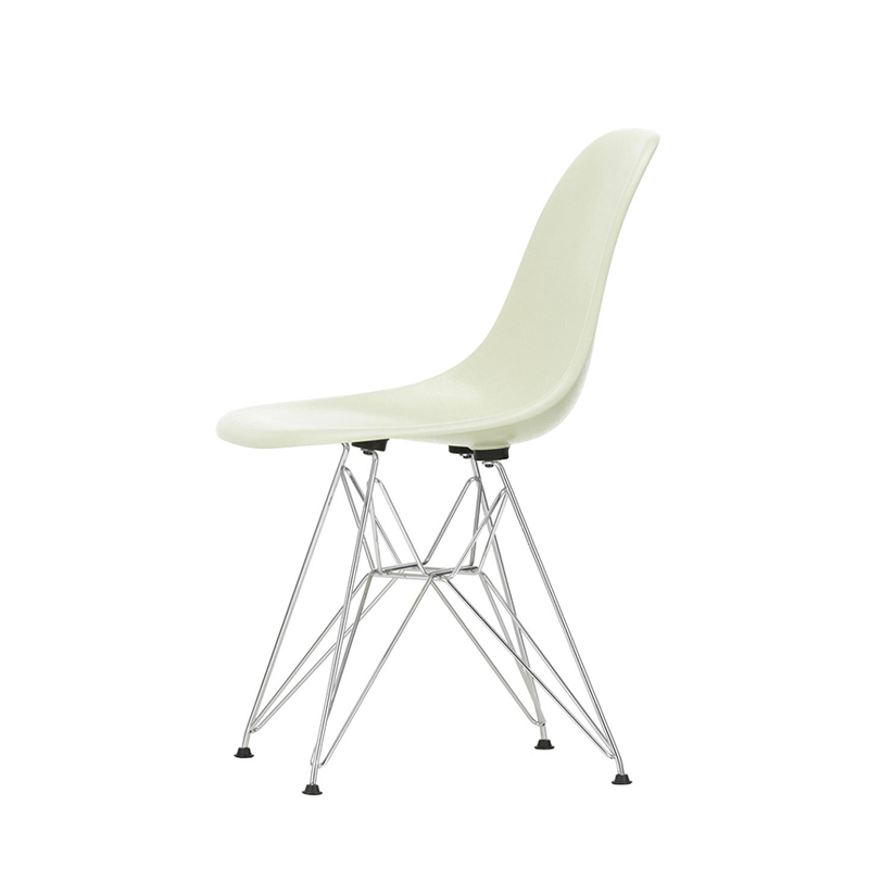 Chaise EAMES FIBERGLASS CHAIR DSR Parchemin Eames VITRA
