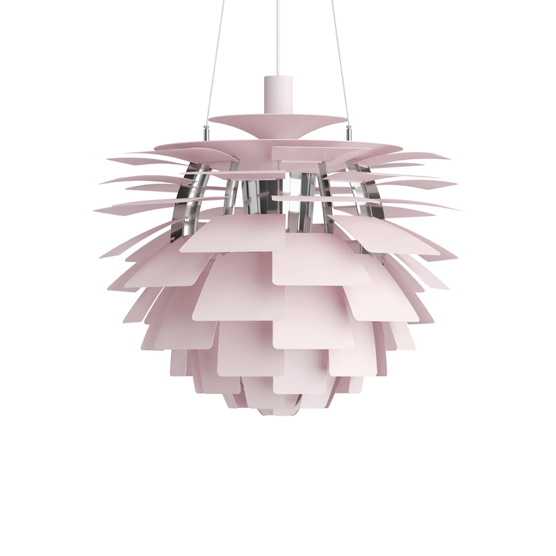 Suspension PH ARTICHOKE Pale Rose Ø 60 Rose pâle LOUIS POULSEN